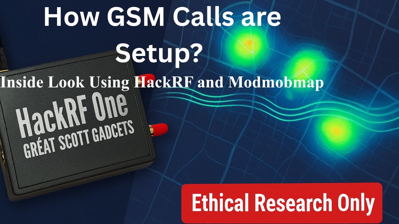 Взгляд изнутри на то, как настраиваются GSM-вызовы | Реальная сотовая активность с HackRF и Modmo...
