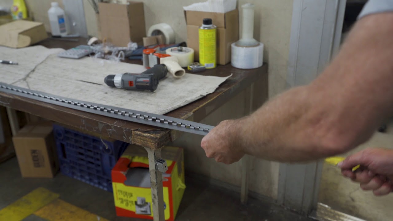 How to Disassemble and Re-Assemble A Continuous Door Hinge