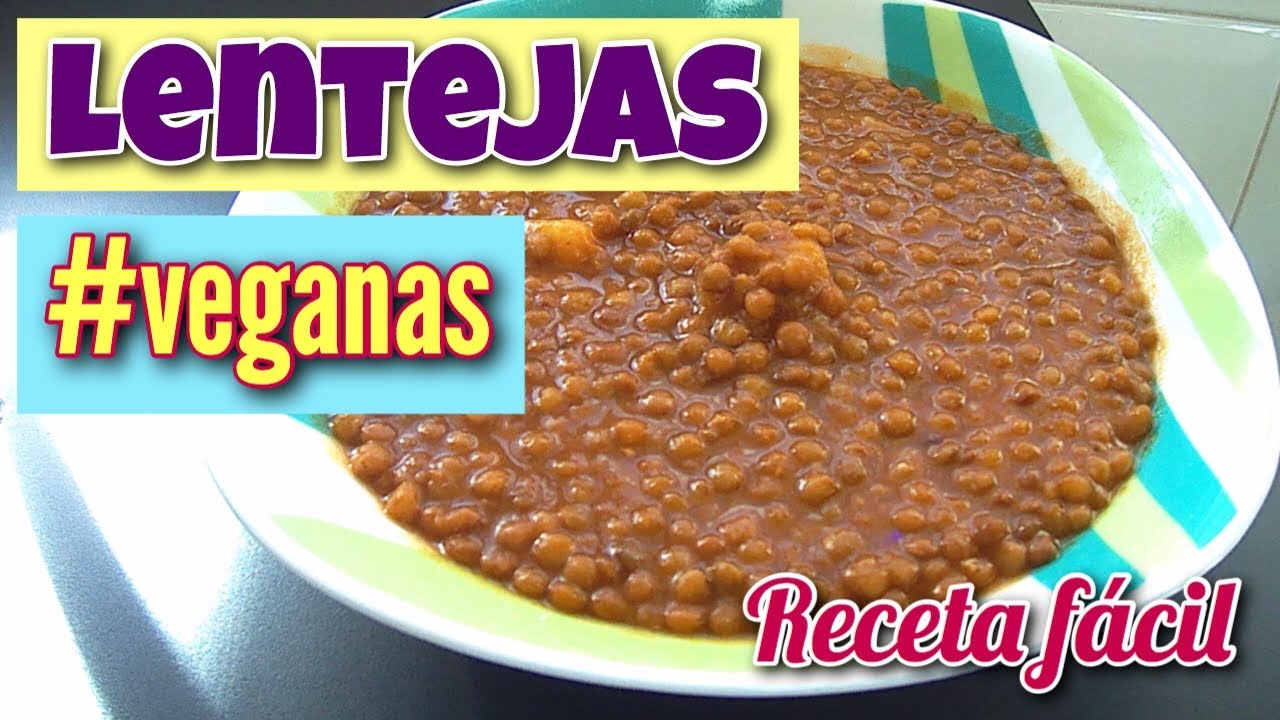 👉 LENTEJAS CON VERDURAS 🥕 | LENTEJAS VEGANAS 🥬 | RECETA FÁCIL
