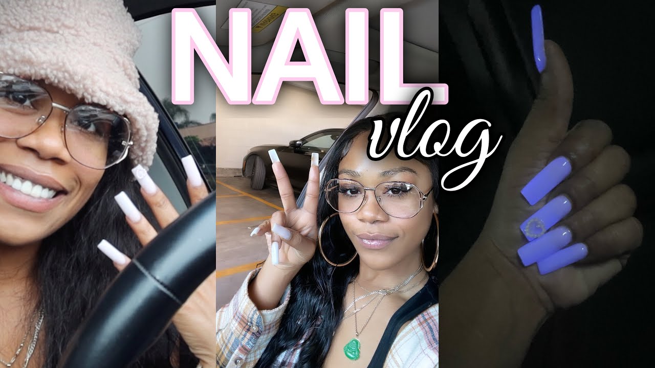 come with me to get my nails done 💅🏽
