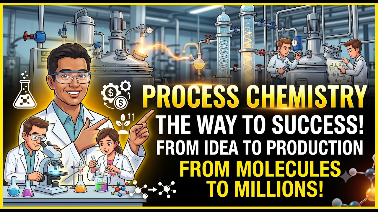 Process Chemistry: What science turns a single drug formula into millions of pills?