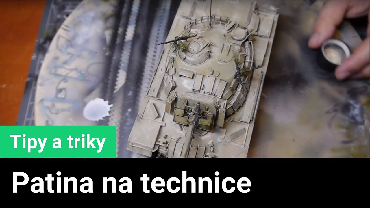 Patina na vojenské technice