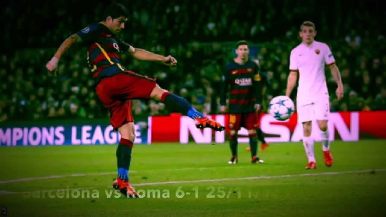 Barcelona vs Roma 25/11/15 HD (Goals)