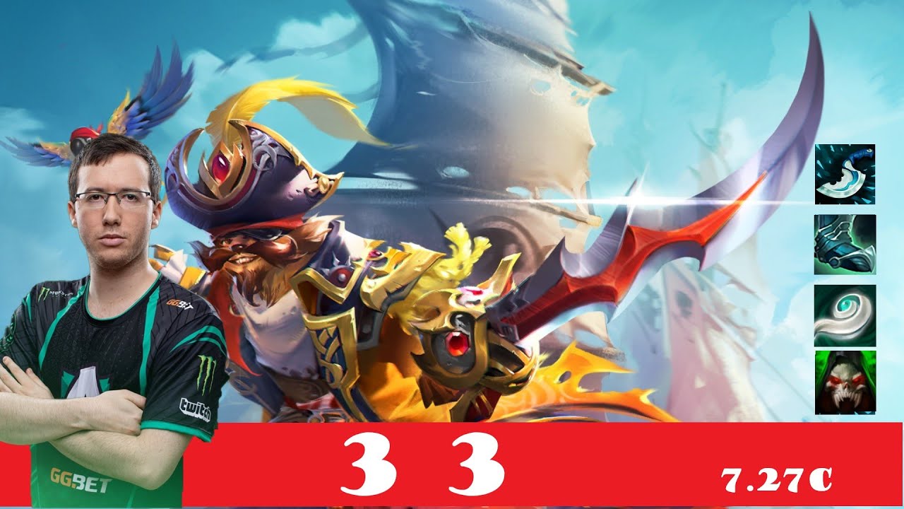 [DOTA 2] 33 the PANGOLIER [OFFLANE] [7.27C]