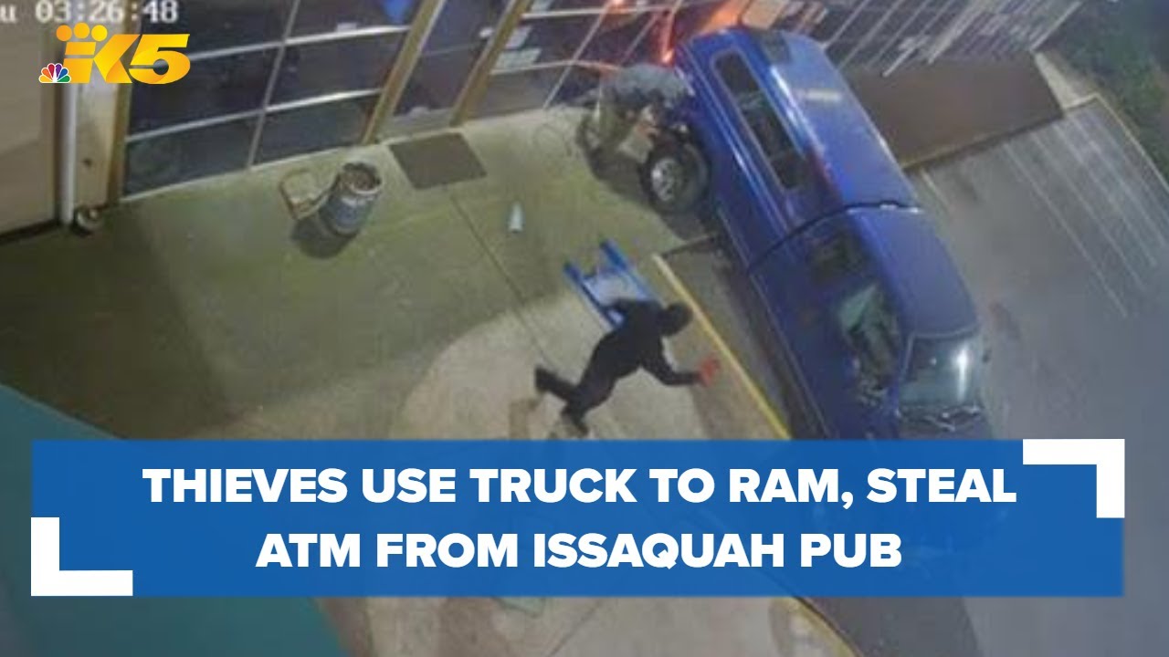 Thieves steal ATM from Issaquah pub