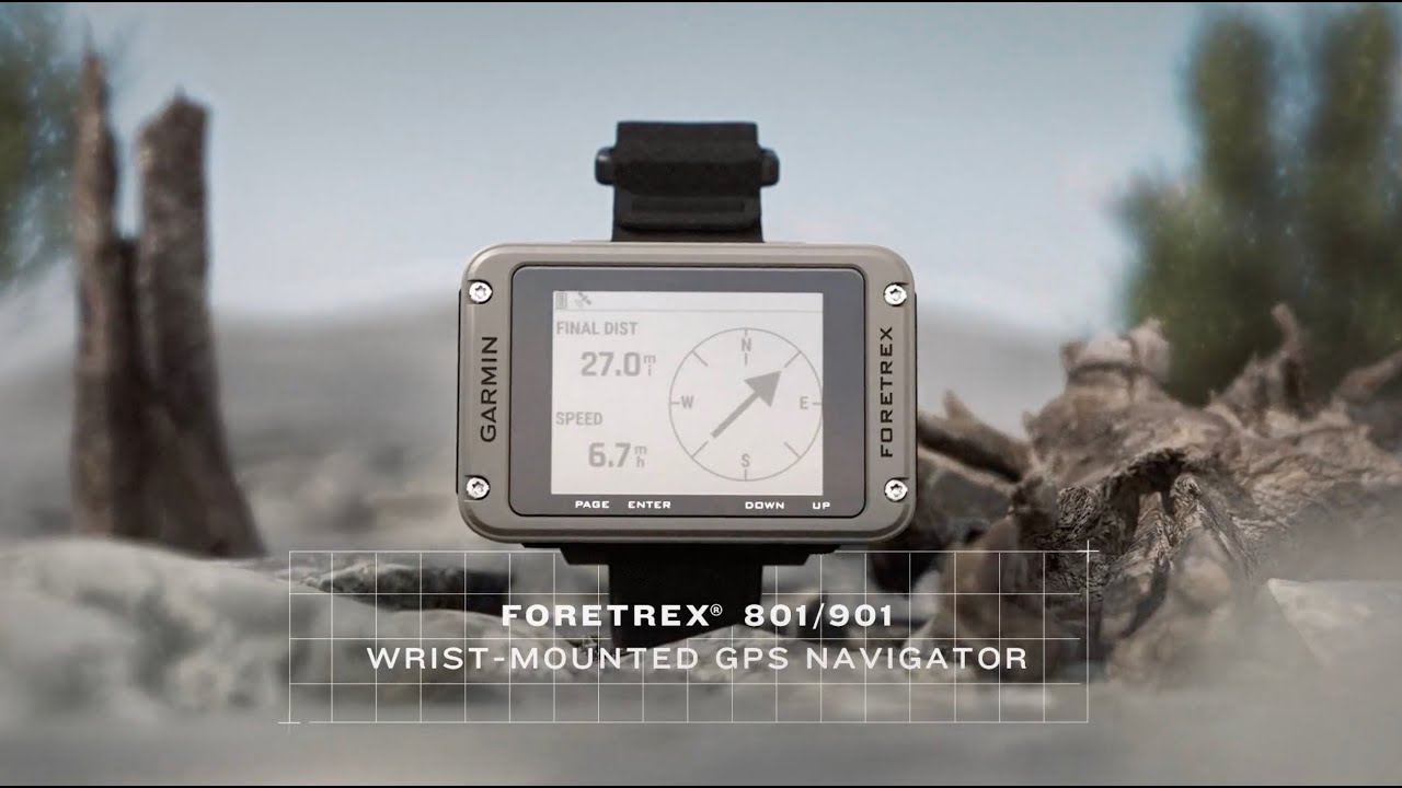 The New Foretrex Series | Wrist-mounted GPS Navigator | Garmin