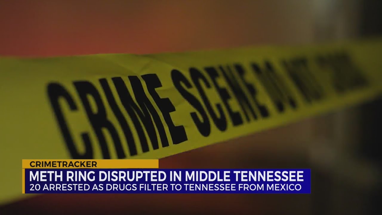 20 arrested in Middle Tennessee meth distribution ring