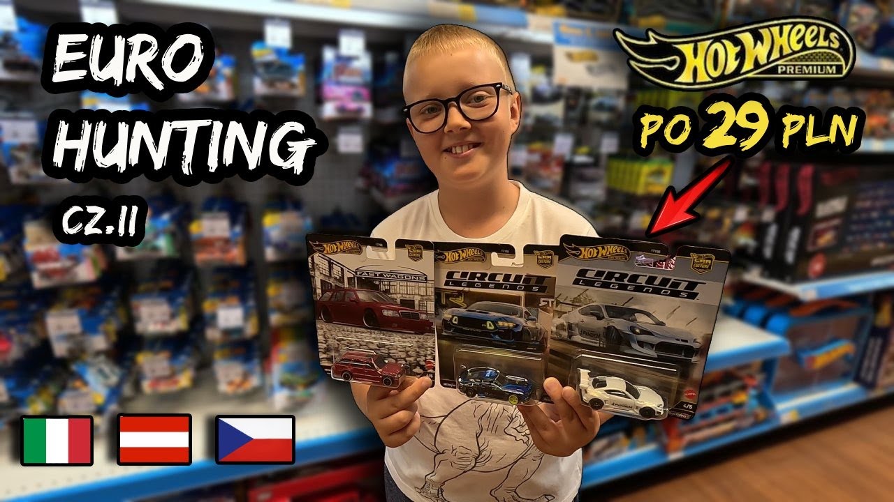 Kolejne wakacyjne zakupy, czyli Euro Polowanie Hot Wheels cz.II