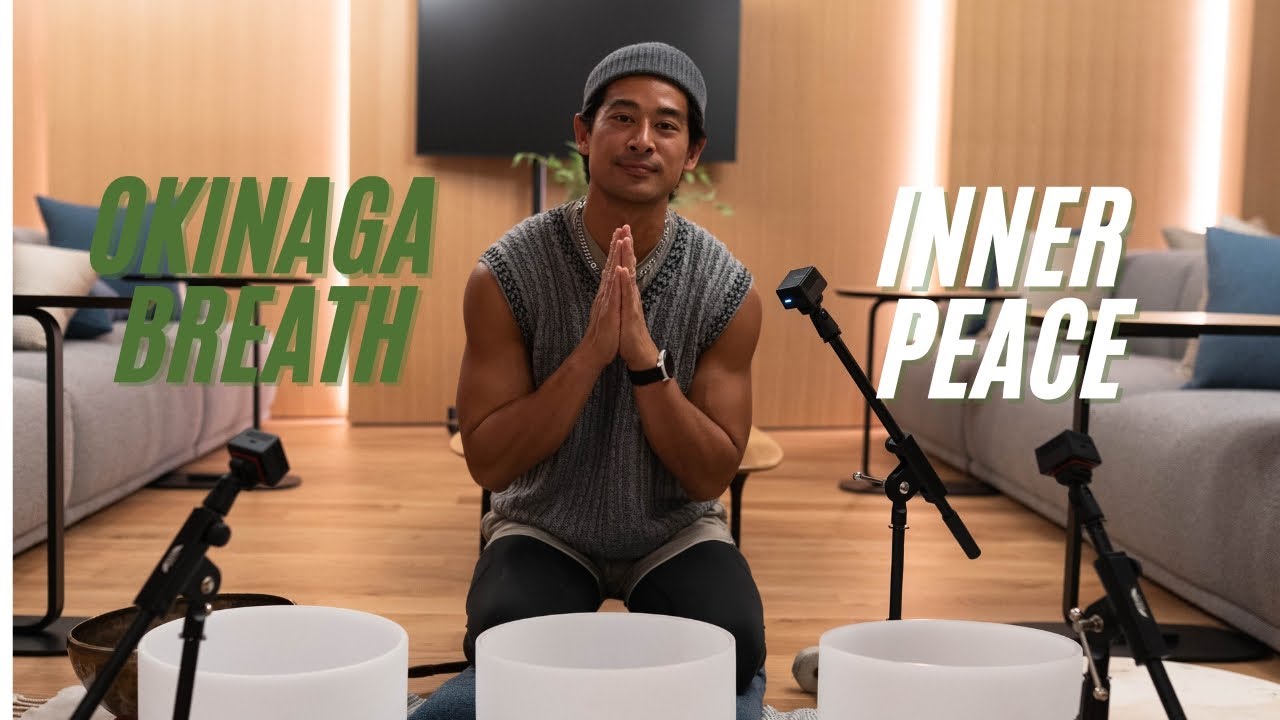 Guided Calming Breathwork & Sound Meditation | Okinaga Breath for Quick Relaxation