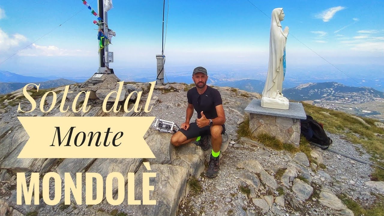 Prima Attività SOTA al Monte Mondolè (2400m) con ospite | Escursione & Radio QRP
