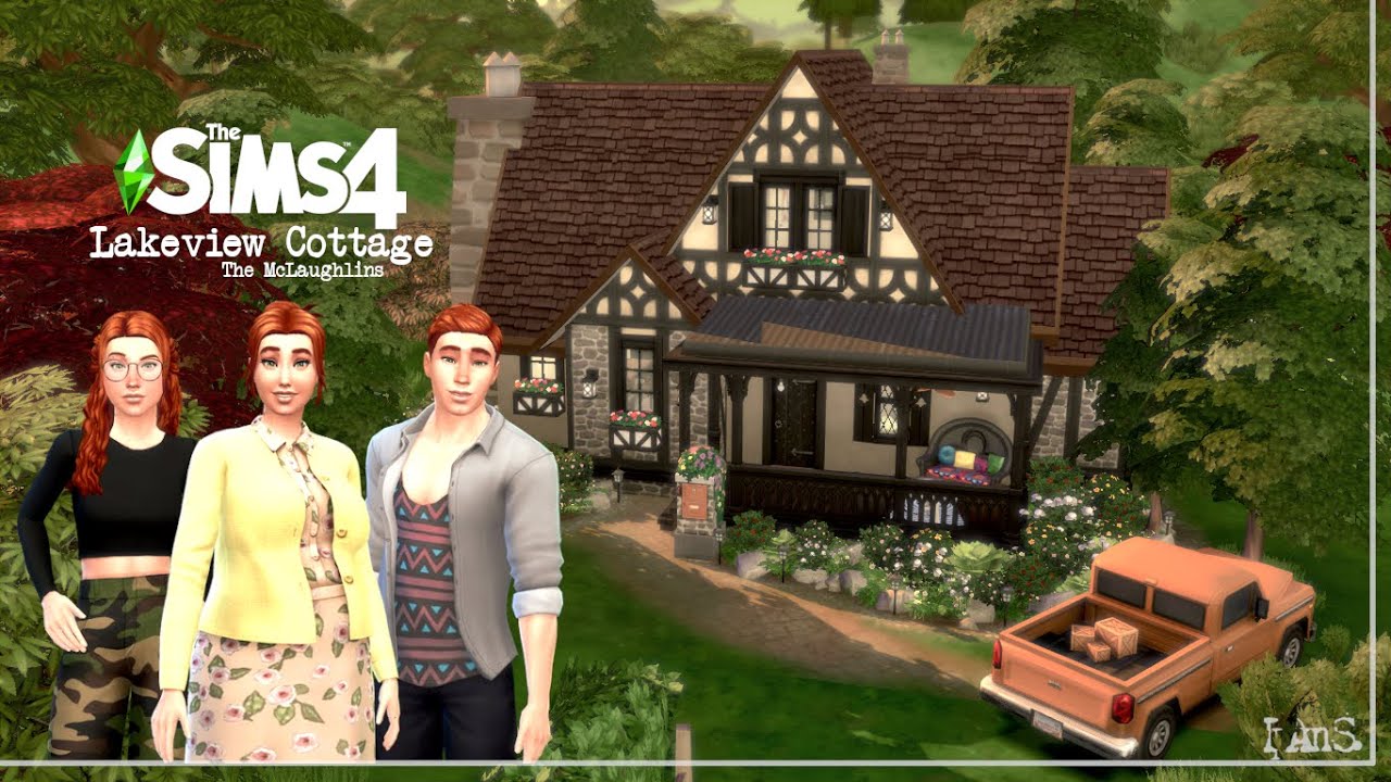 Lakeview Cottage | The Sims 4 | NO CC | Stop Motion