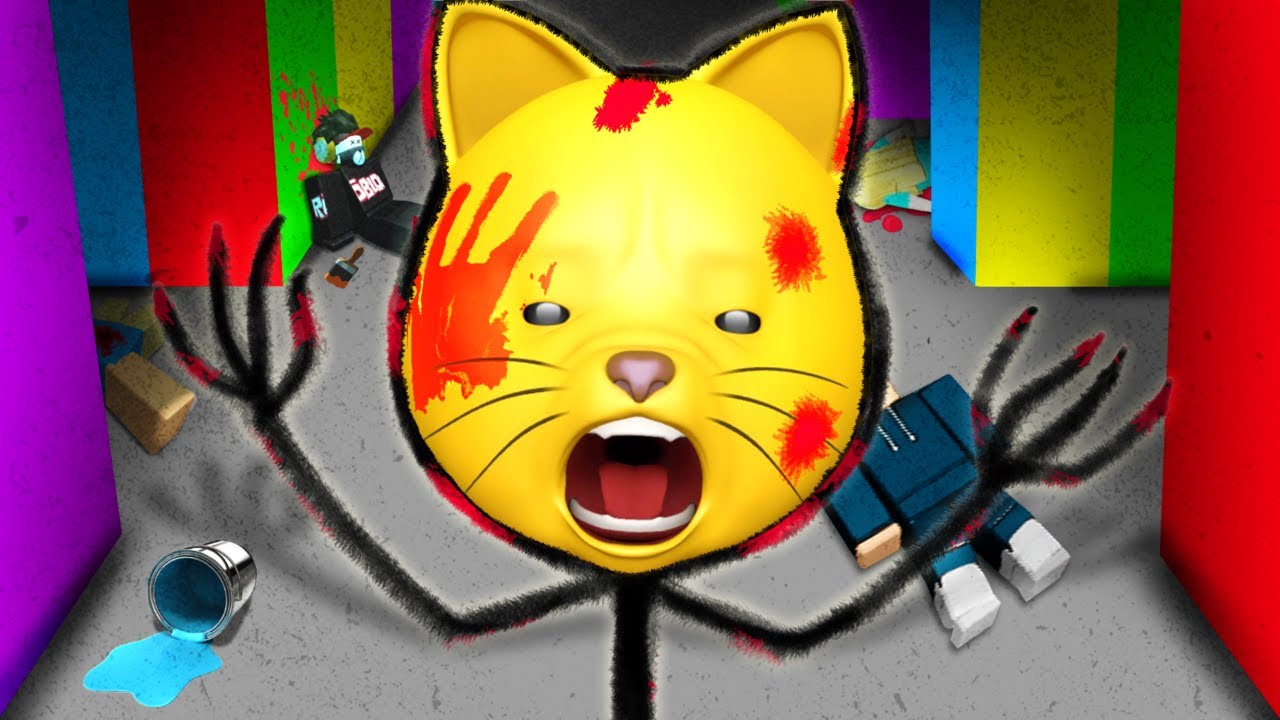 COLOR OR DIE BUT I'M THE MONSTER AND KILLED EVERYONE In ROBLOX!