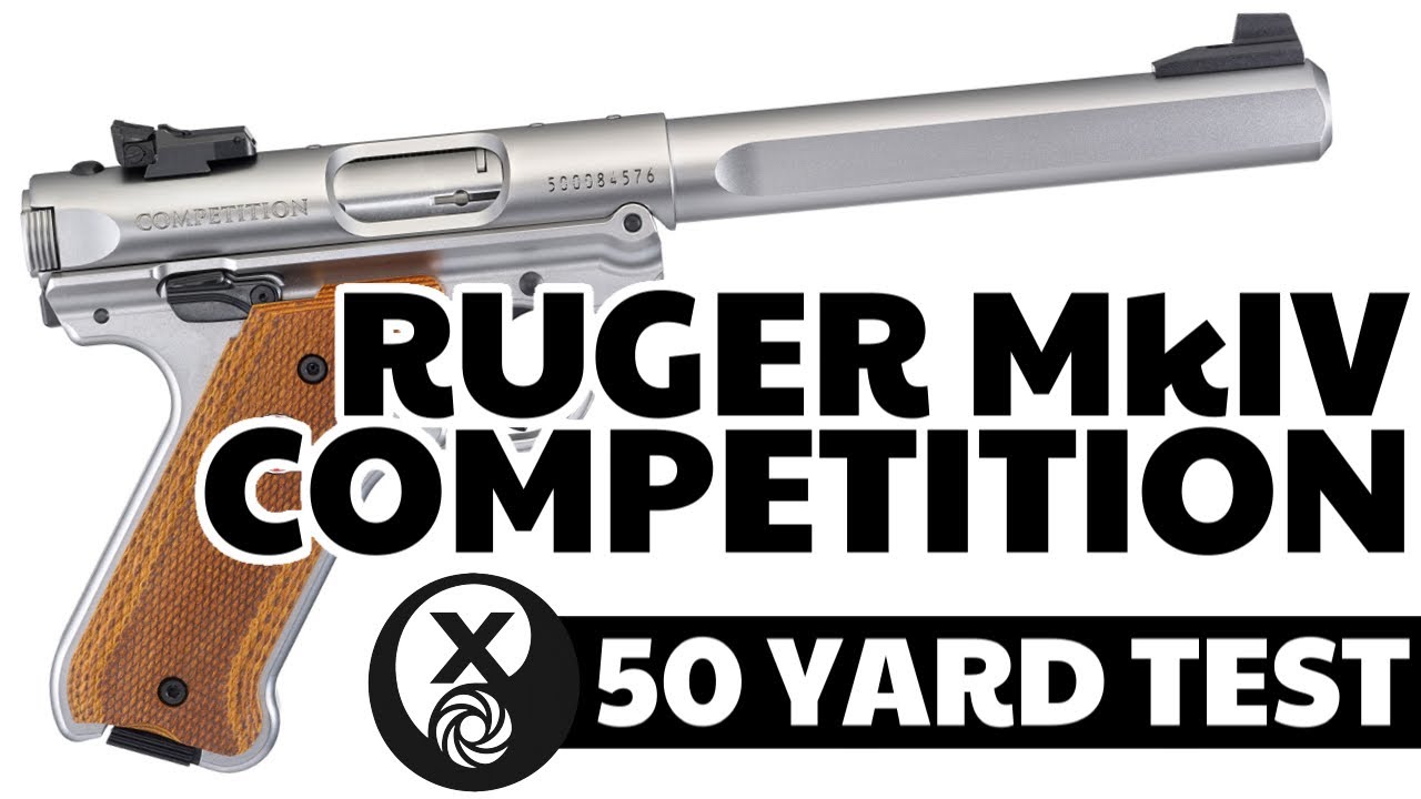 Ruger Mk IV Competition – 50-Yard Test | Getting Nostalgic!