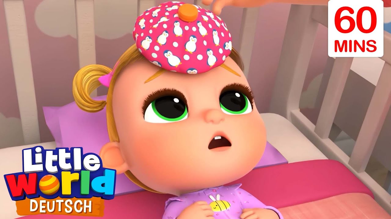 Oh, nein! Niko hat Fieber! | Kinderreime für Babys | Little World Deutsch