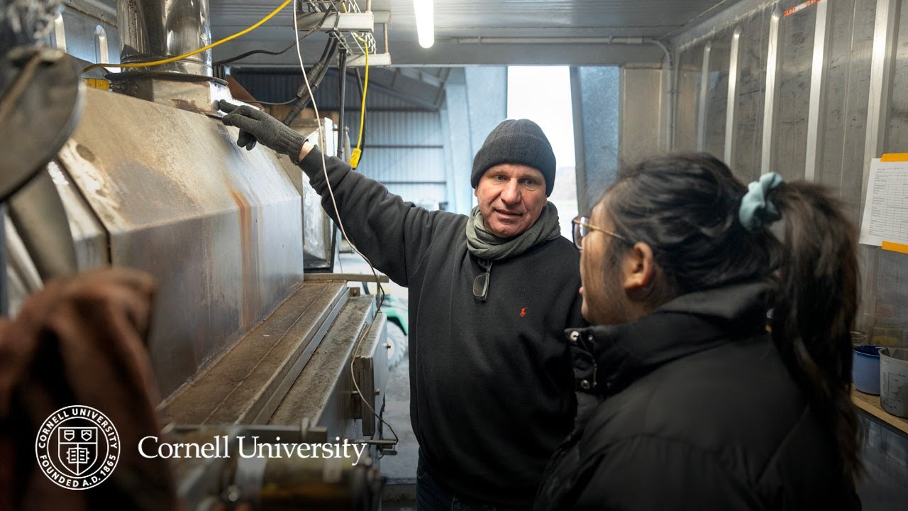 Green agriculture gets a boost from New York&rsquo;s first dairy farm biochar kiln.