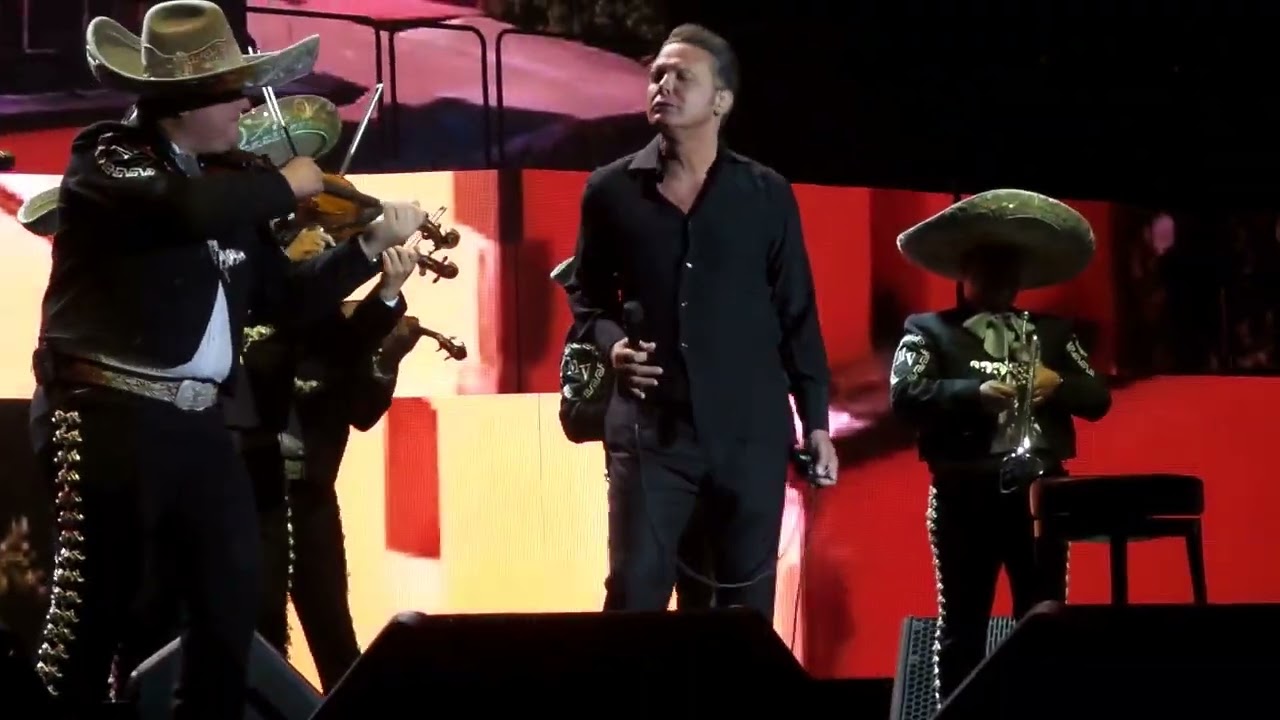 Luis Miguel Soy lo prohibido en vivo, audio mejorado