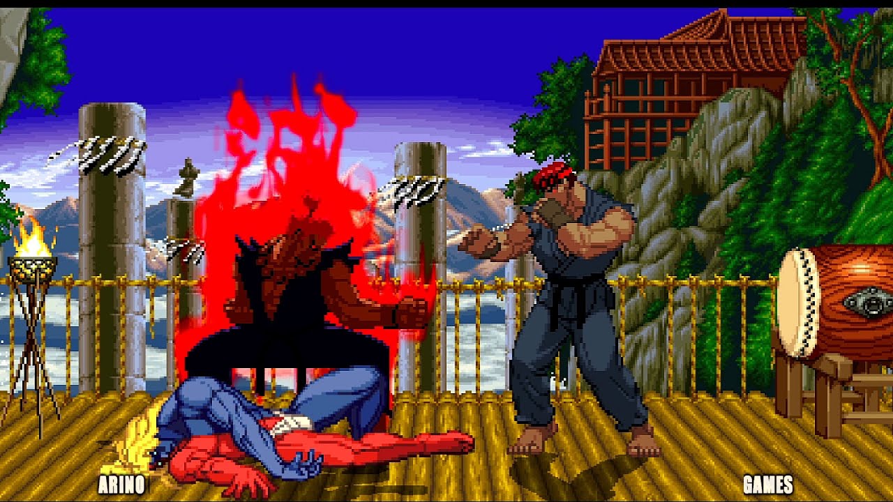 SHIN AKUMA VS EVIL RYU! THE BEST FIGHT YOUR EYES WILL SEE IN YOUR ENTIRE LIFE!
