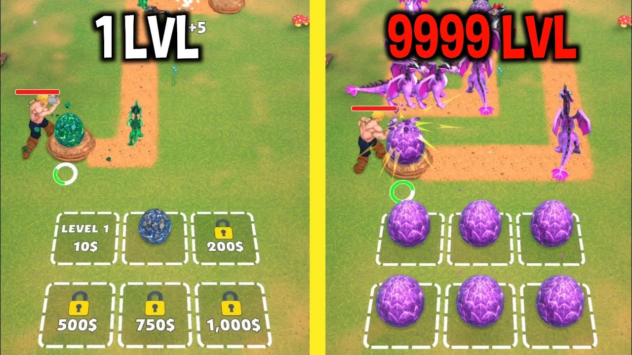 MAX LEVEL in Craft Dragon Land Game