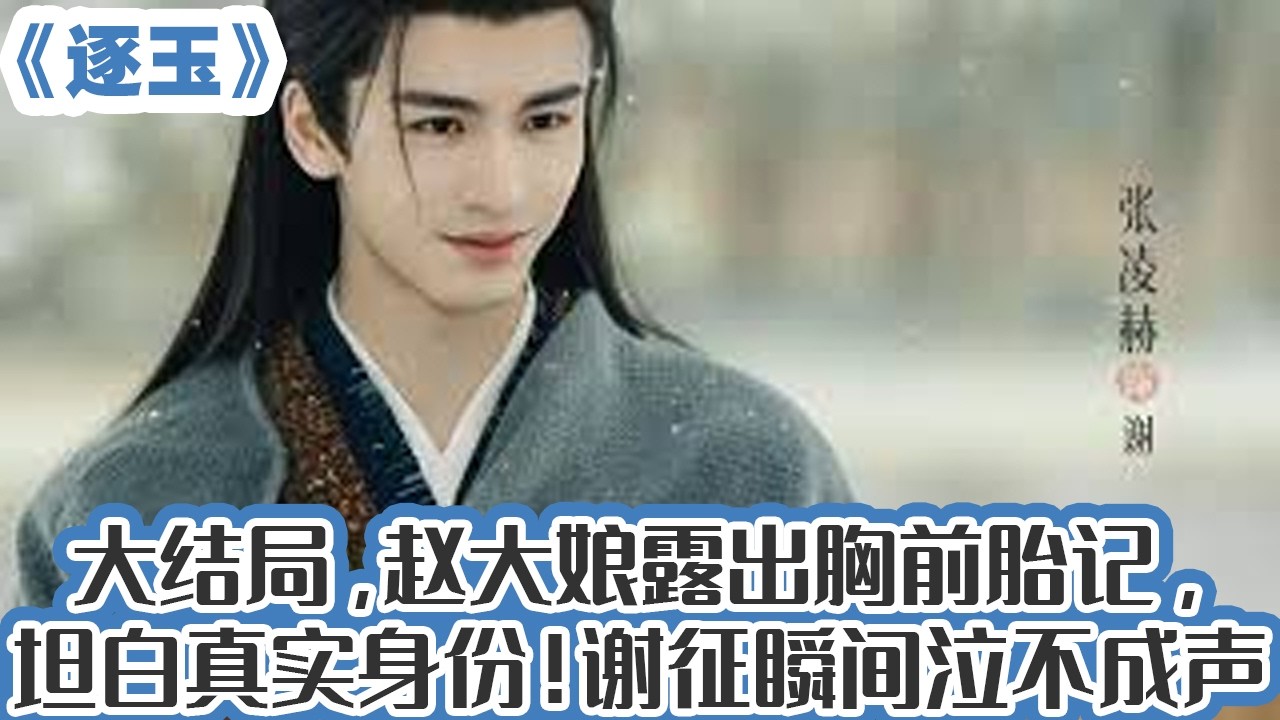 《逐玉》40集大结局，赵大娘露出胸前胎记，坦白真实身份！谢征瞬间泣不成声