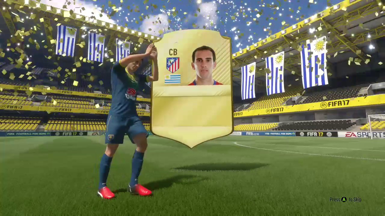 EA SPORTS&trade; FIFA 17 godin in a free pack!!!!!