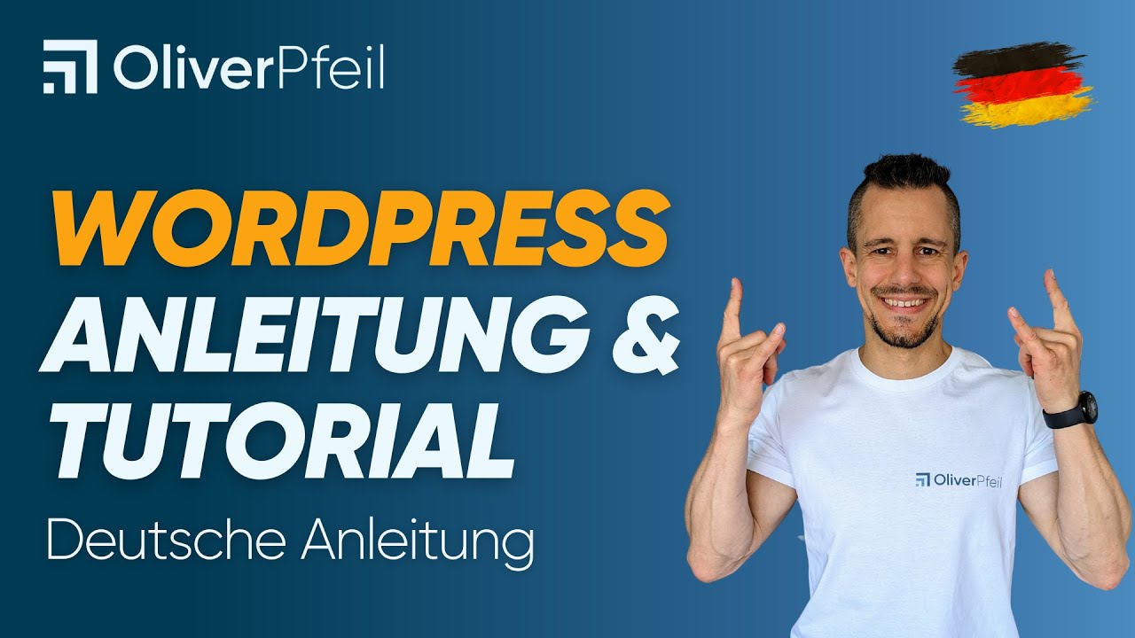 WordPress Anleitung & Tutorial: DEUTSCH/GERMAN 🇩🇪