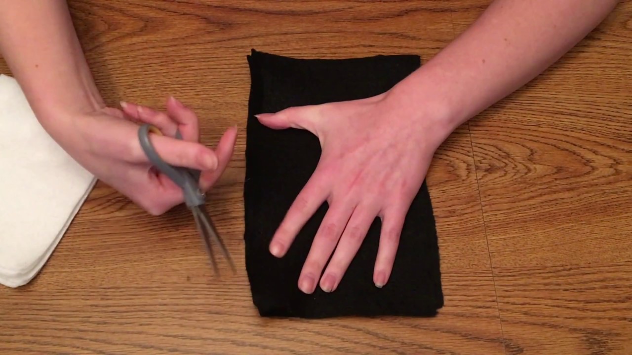 DIY, felt earring book