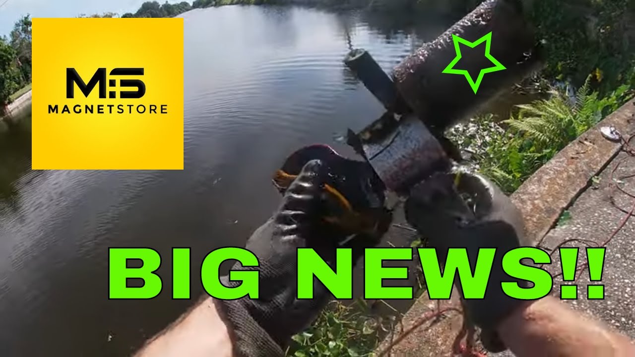 Back to the dumping ground for more magnet fishing! 550kgpro only and a Big announcement!