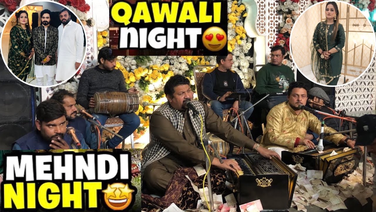 Mehndi Qawali Night❤️ || Shumaila Waseem Vlog