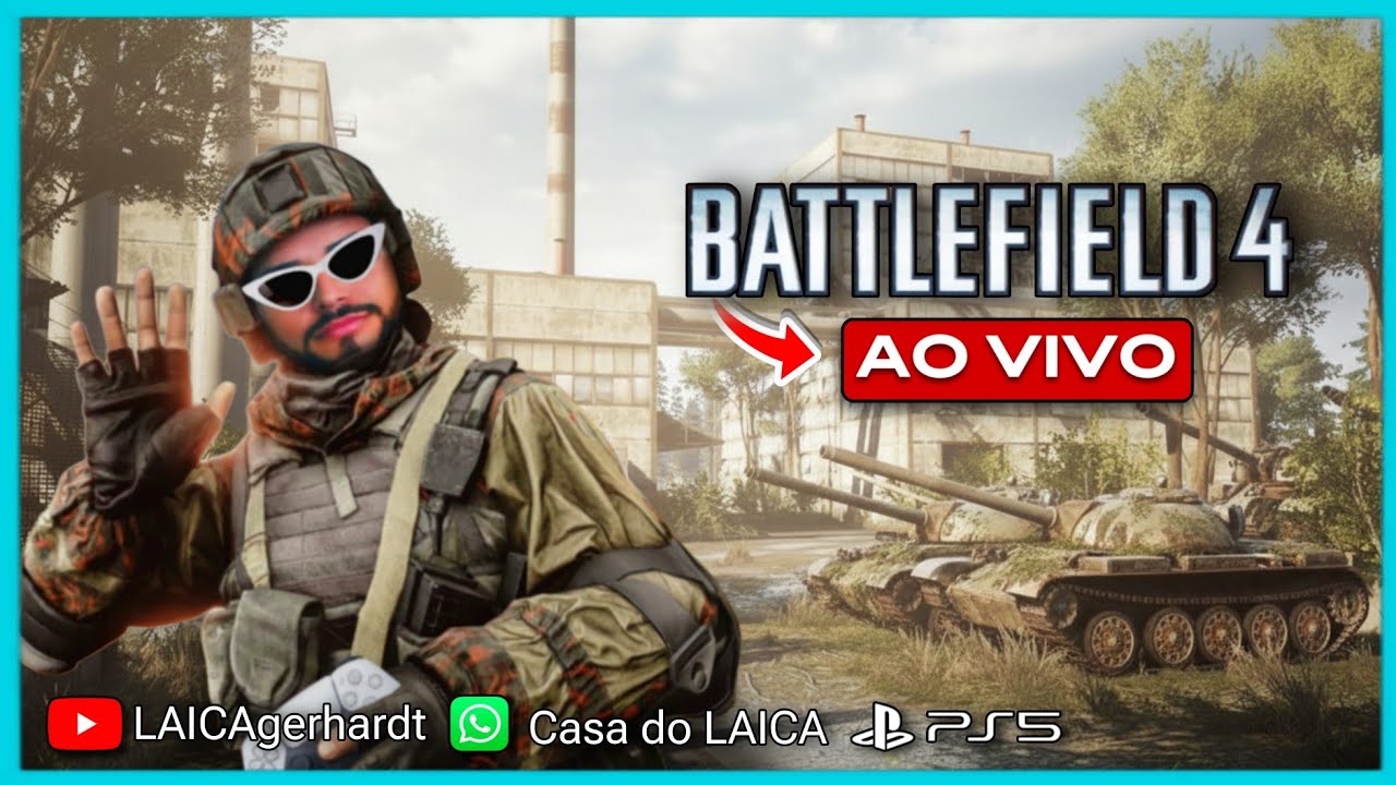 🔴 AO VIVO - JOGANDO BATTLEFILD 4 -🤣 kkkkkkk LIVE - 31