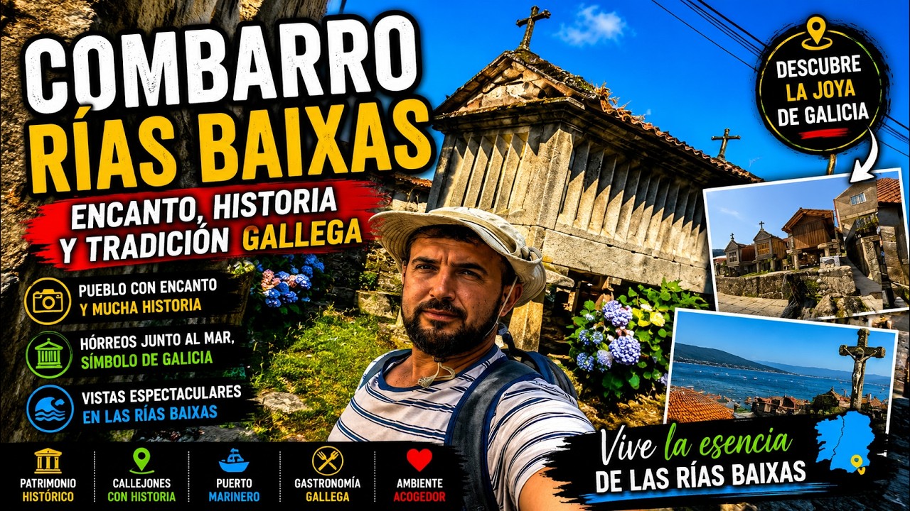 Los hórreos de Combarro, Rías Baixas (Galicia)