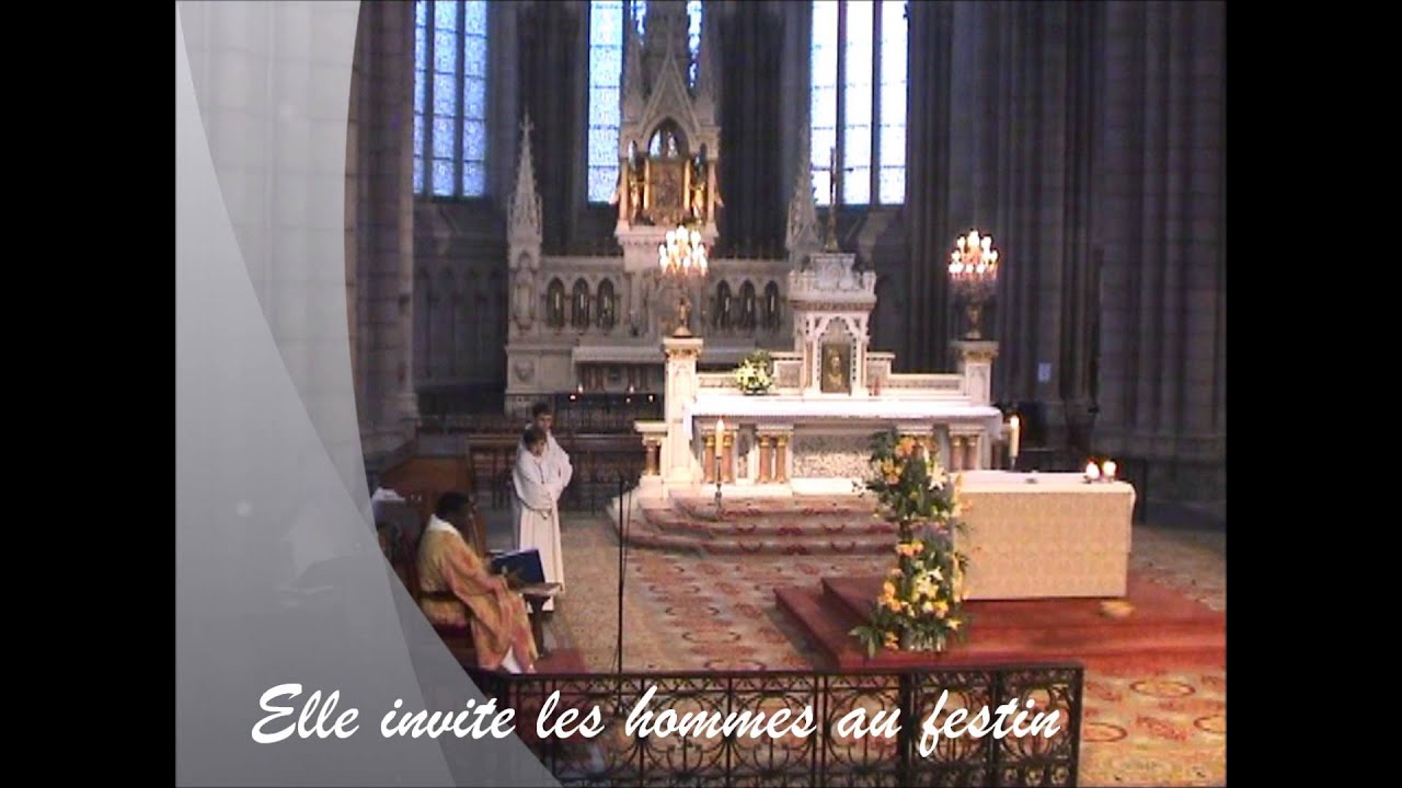 La Sagesse a dressé une table (avec paroles)