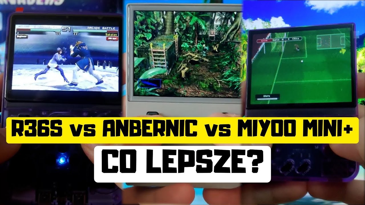 Retro Konsola R36S - Recenzja, Gameplay i Por&oacute;wnanie do Anbernic i Miyoo #aliexpress