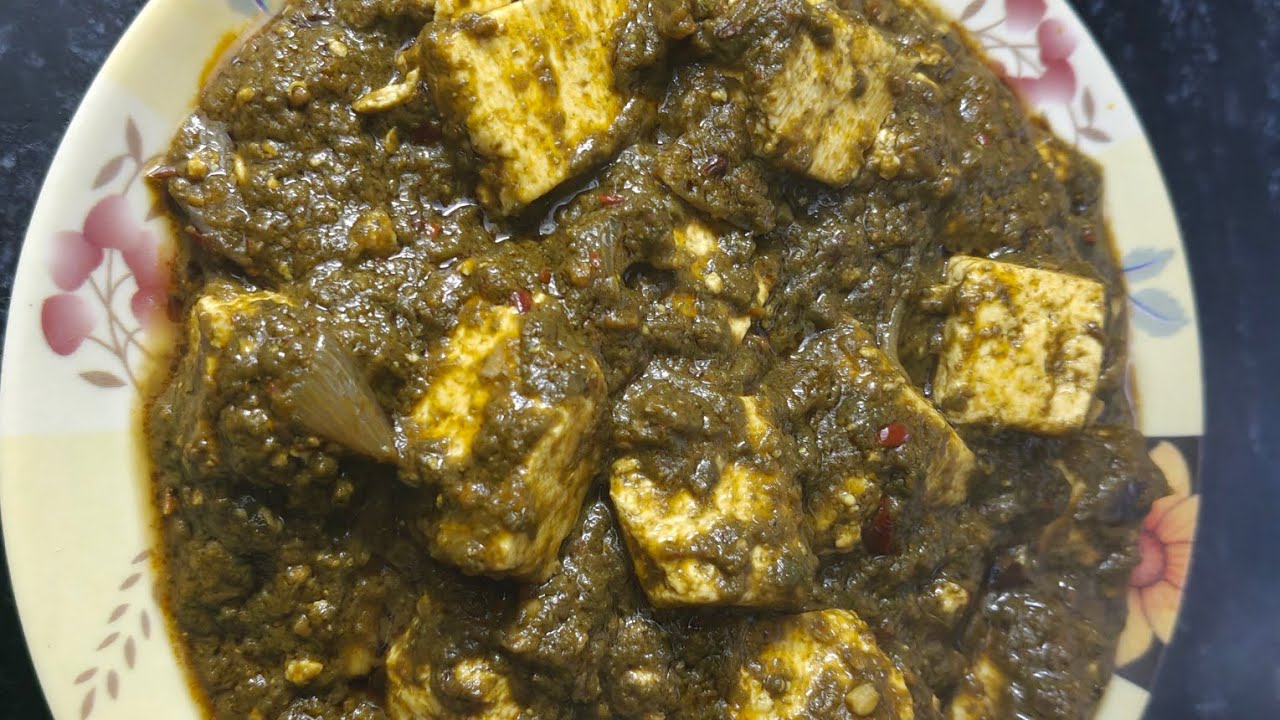 Palak paneer recipe