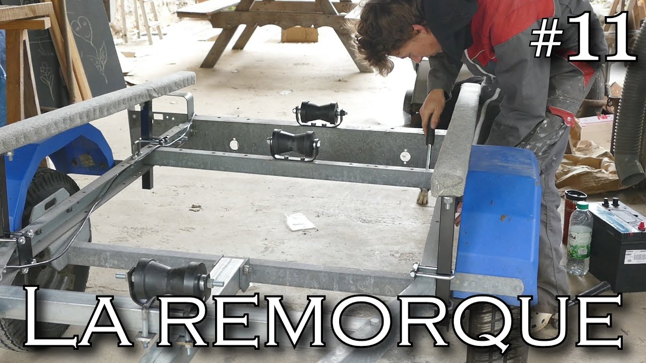 Transformation remorque à bateau | Restauration Bateau #11