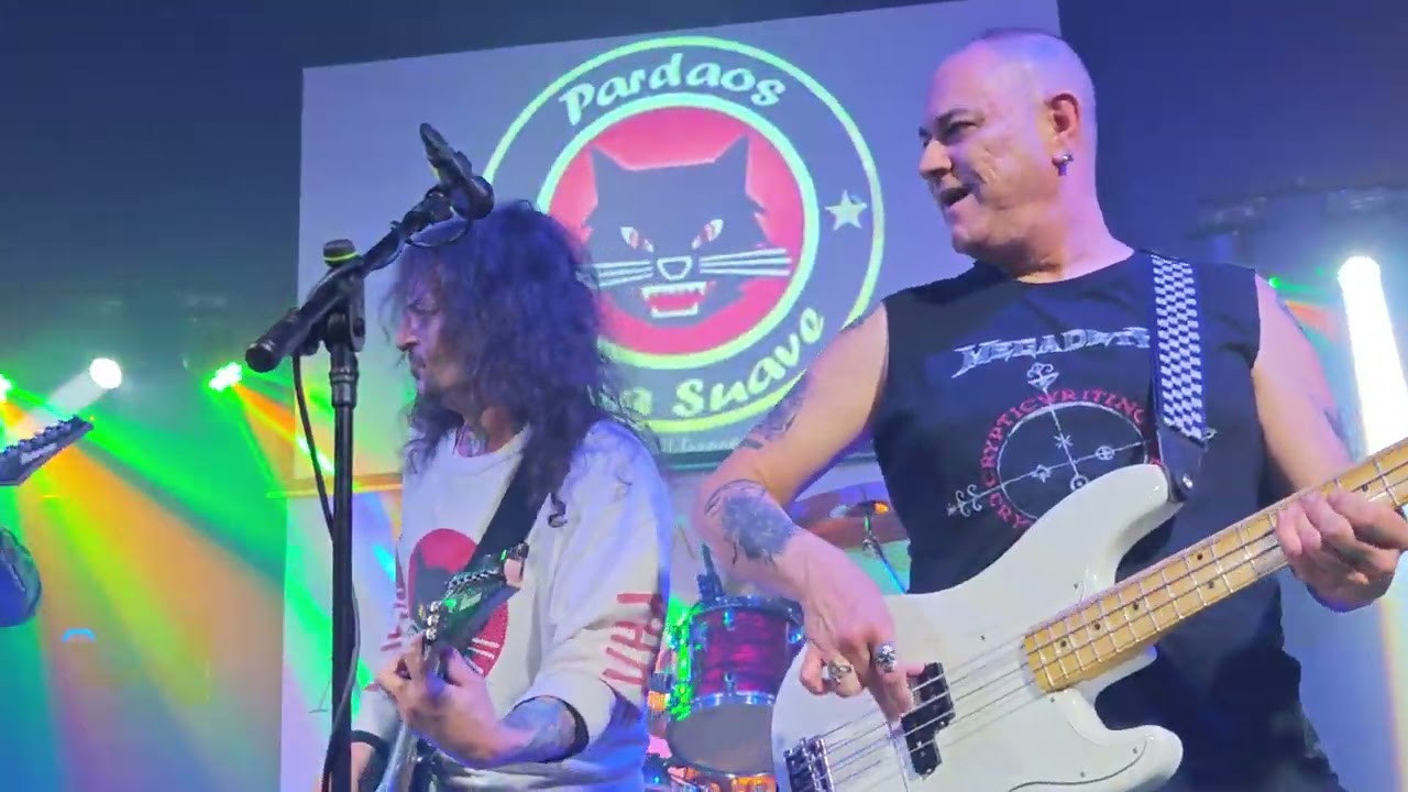 No puedo dejar el rock. Pardaos. Tributo a Los Suaves. Sala Espacio Metrópolis. 