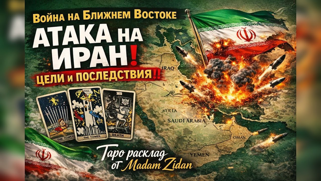♠️ ВОЙНА на Ближнем Востоке 🇮🇷Атака на ИРАН - цели и последствия‼️ 