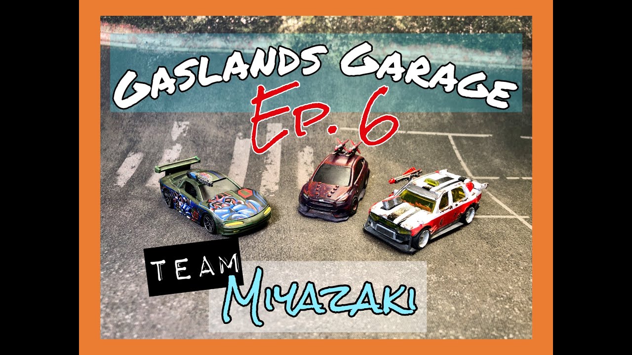How to build Gaslands Team Miyazaki: Gaslands Garage Ep.6