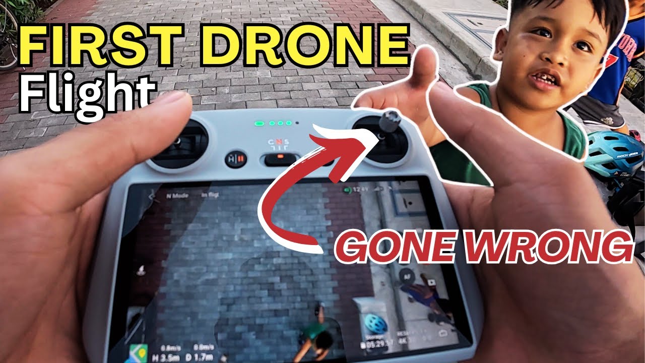 First Drone Flight | DJI Mini 3