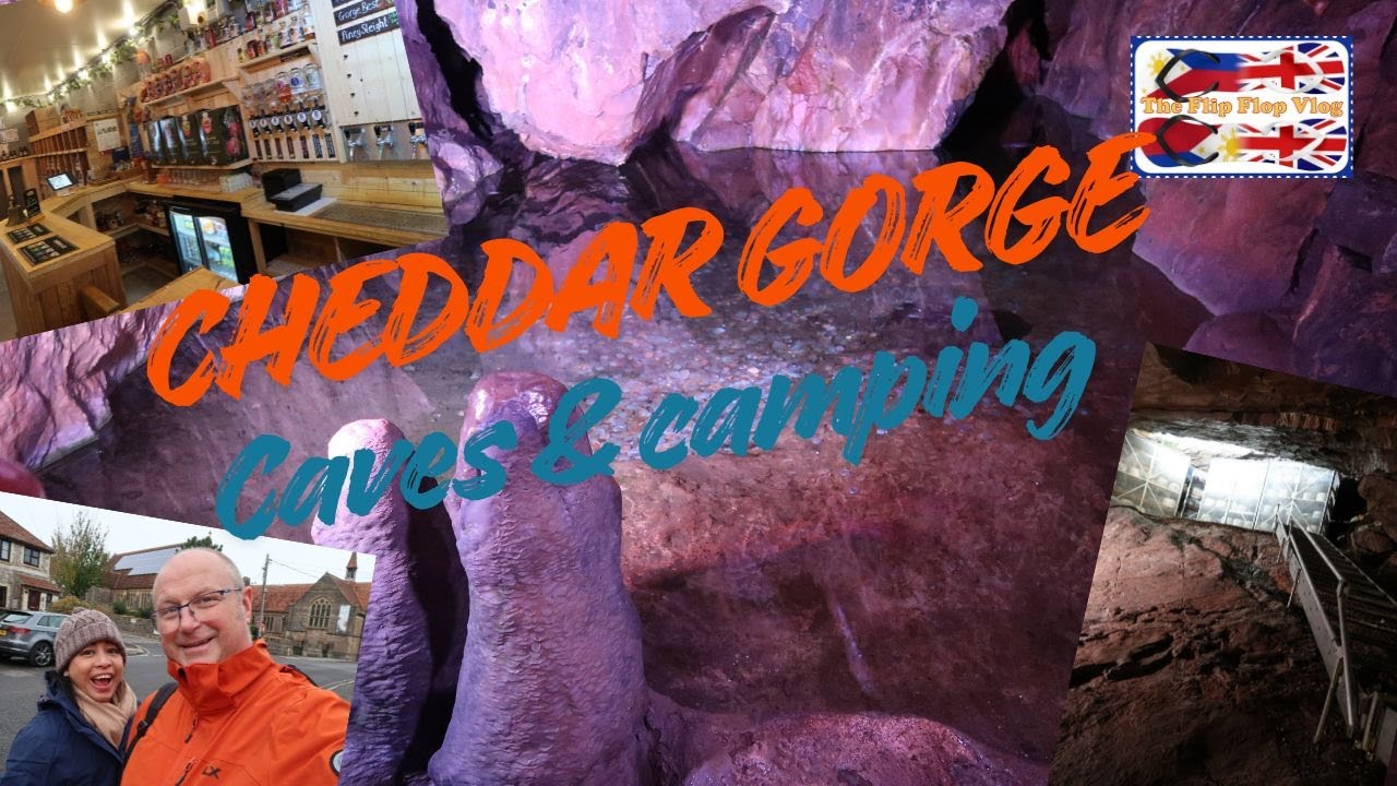 Cheddar Gorge camping and visit to the caves!