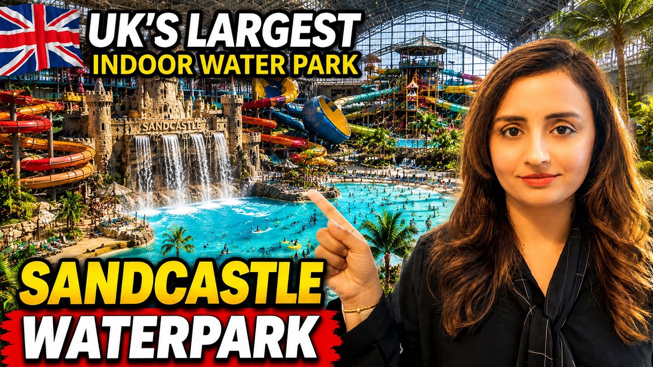 Blackpool Sandcastle Waterpark 2026 | UK&rsquo;s Largest Indoor Waterpark! 🌊 | Blackpool Tour