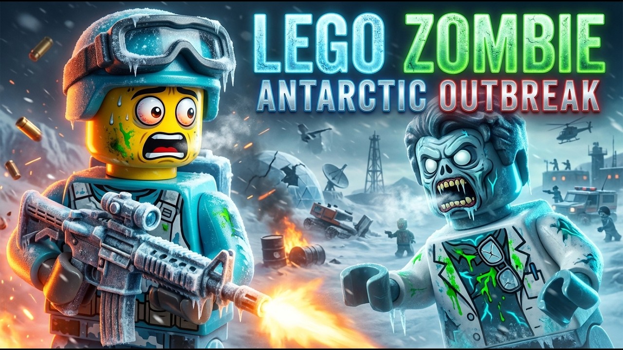 LEGO Zombie: Antarctic Outbreak EP 28 | LEGO Zombie 3D Animation