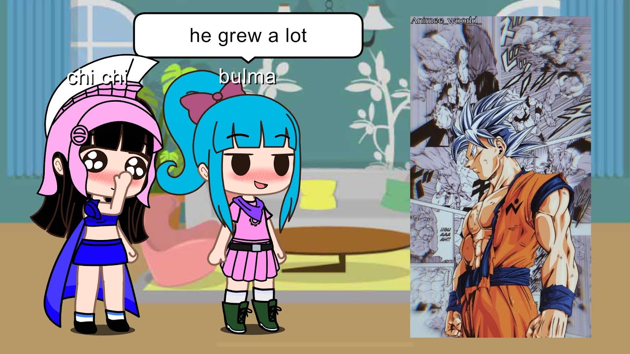 Past dragon ball react to goku
