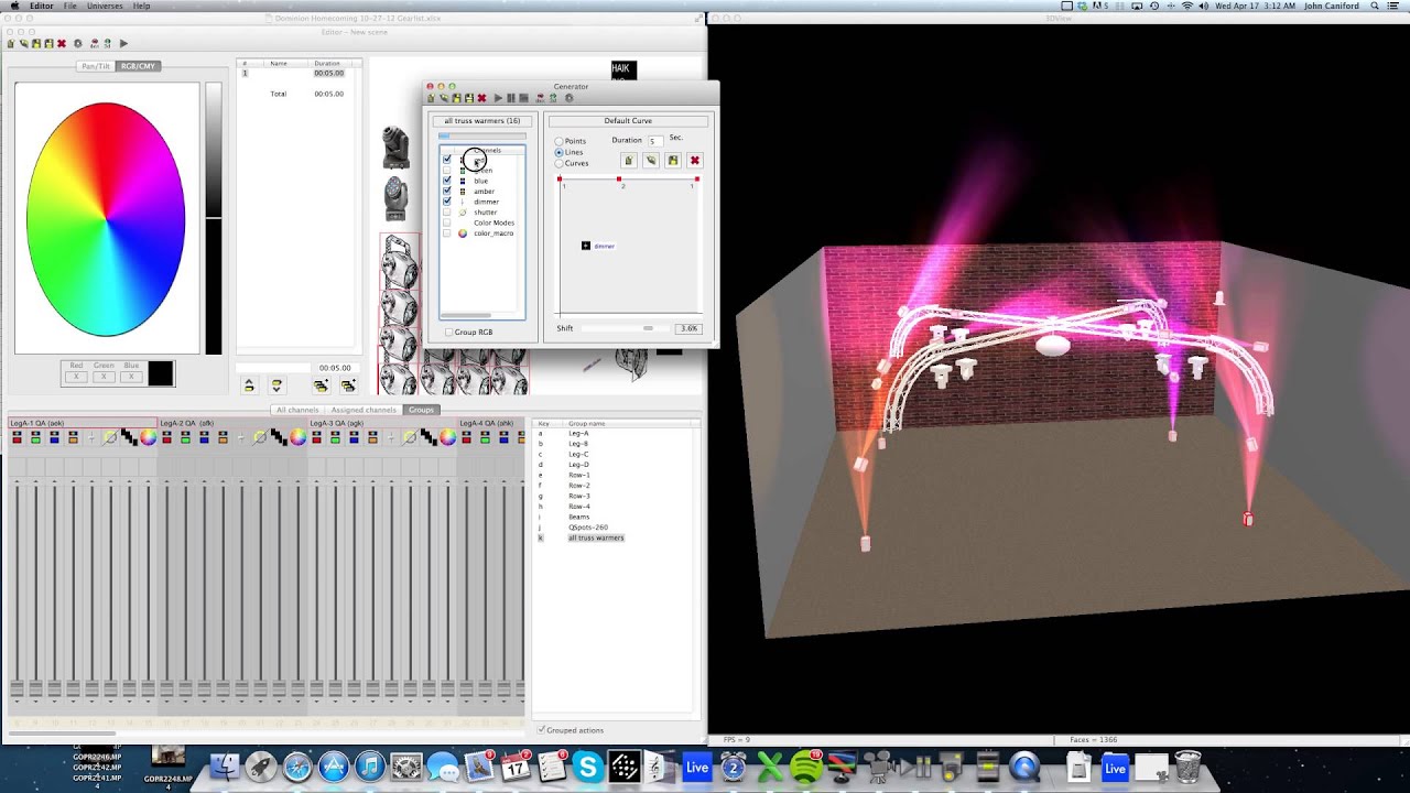 Chauvet Showxpress - Color Generator How To 