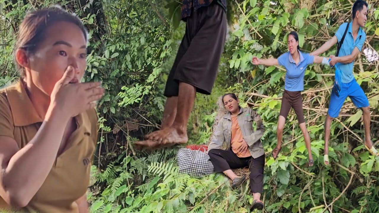 Minh said goodbye to Vien and returned to his family. Vien saved old lady Thanh from death.