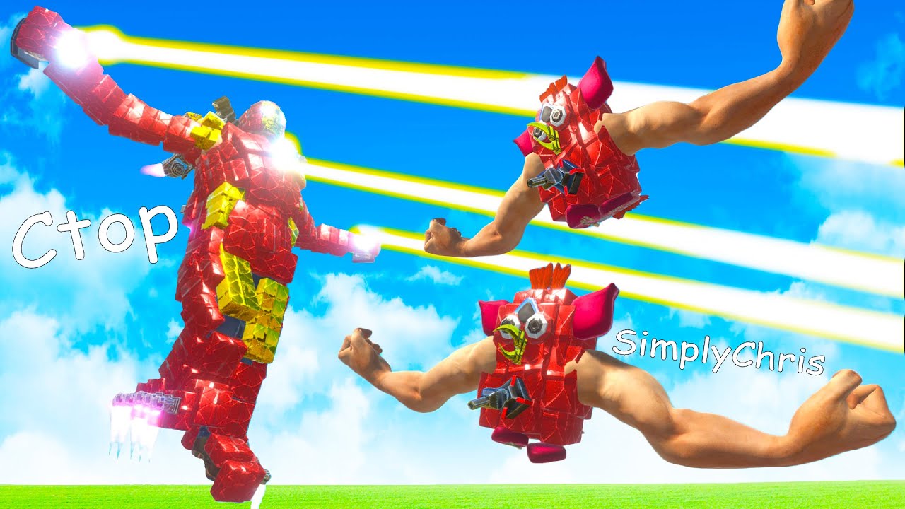 We Battled Iron Man and a Demon Furby in Animal Revolt Battle Simulator Multiplayer!