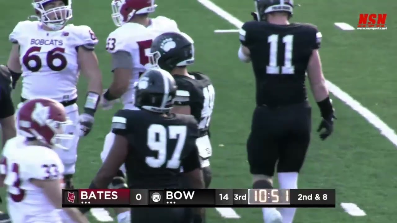 Bowdoin Football vs. Bates (11/1/25)