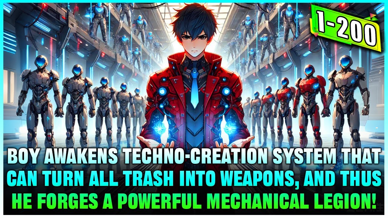 He Awakens a Fusion System That Turns All Trash Into Weapons, Forging a Mighty Mechanical Army!