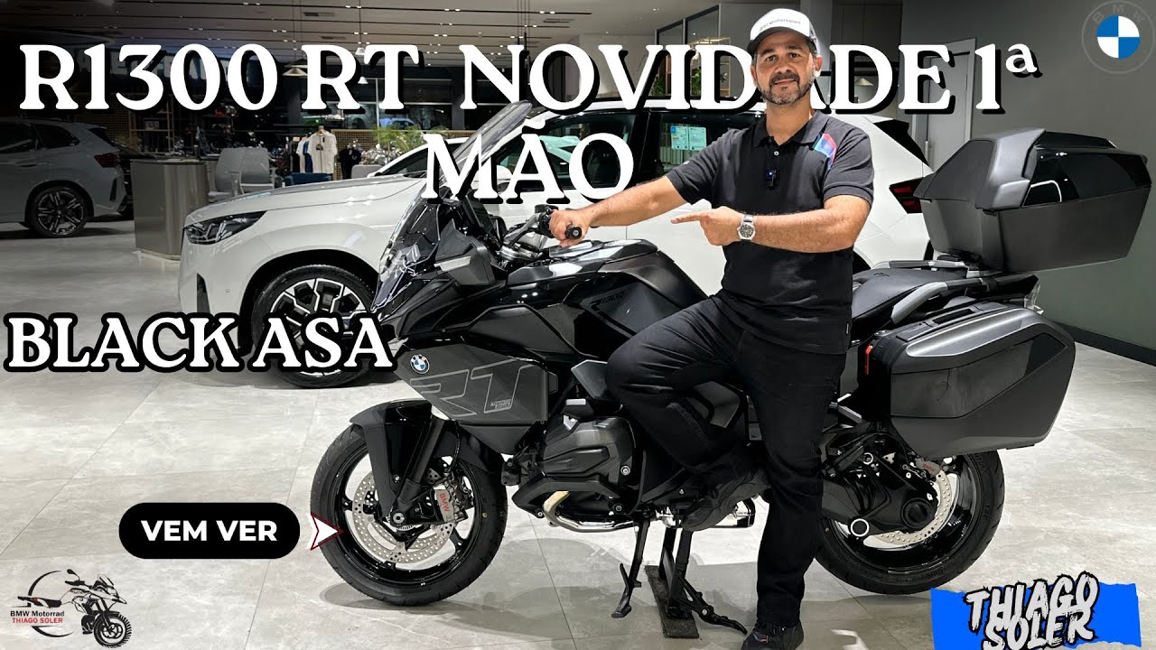 R1300 RT - BLACK  ASA - NOVIDADE 1ª MÃO