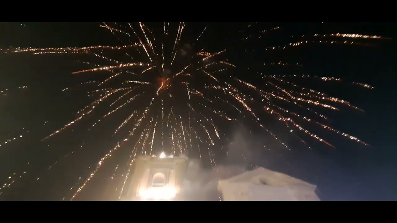 Incendio del Campanile della Basilica di San Tammaro 2k24 Grumo Nevano(Na)
