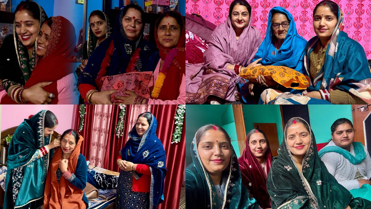 हिमाचल की कुछ ऐसी रस्में जो आपने कभी नहीं देखीं होंगी 😇#twins #himachal #village 